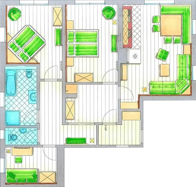 Ferienwohnung Roislerlehen 比绍夫斯维森 0*,  德国